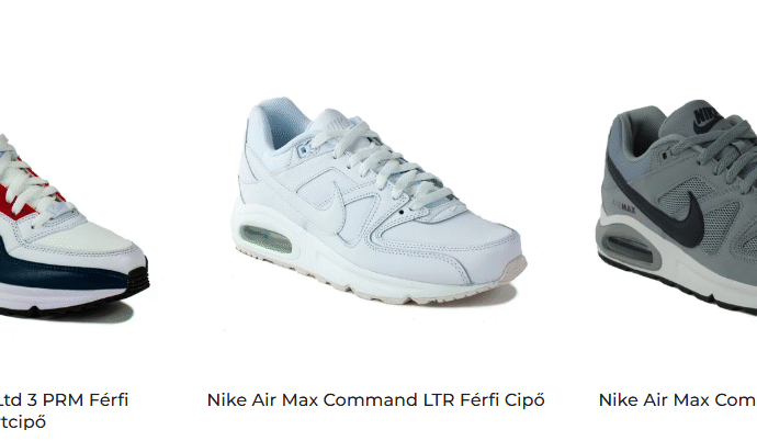 Air Max cipők