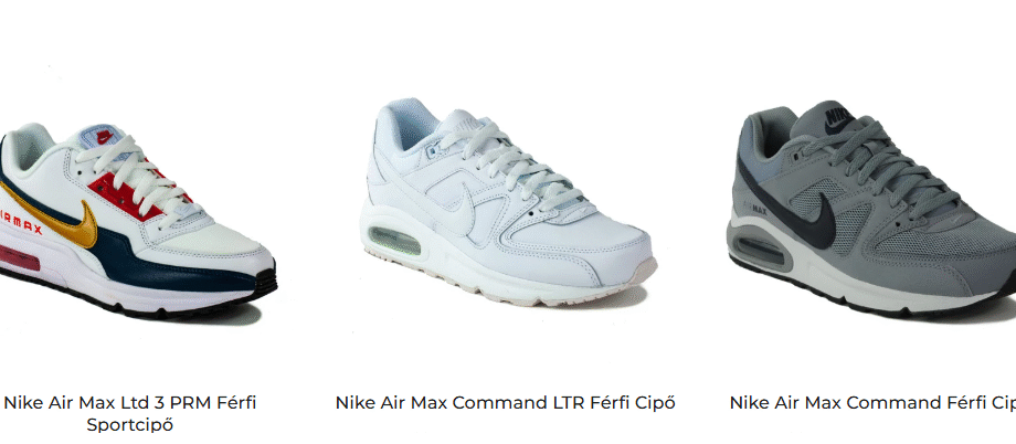 Air Max cipők